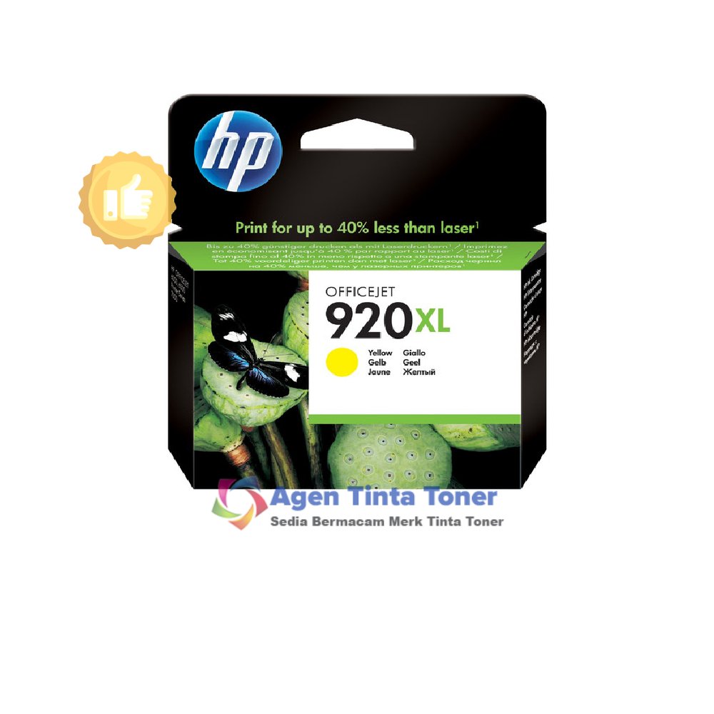 Tinta hp 920 XL Yellow