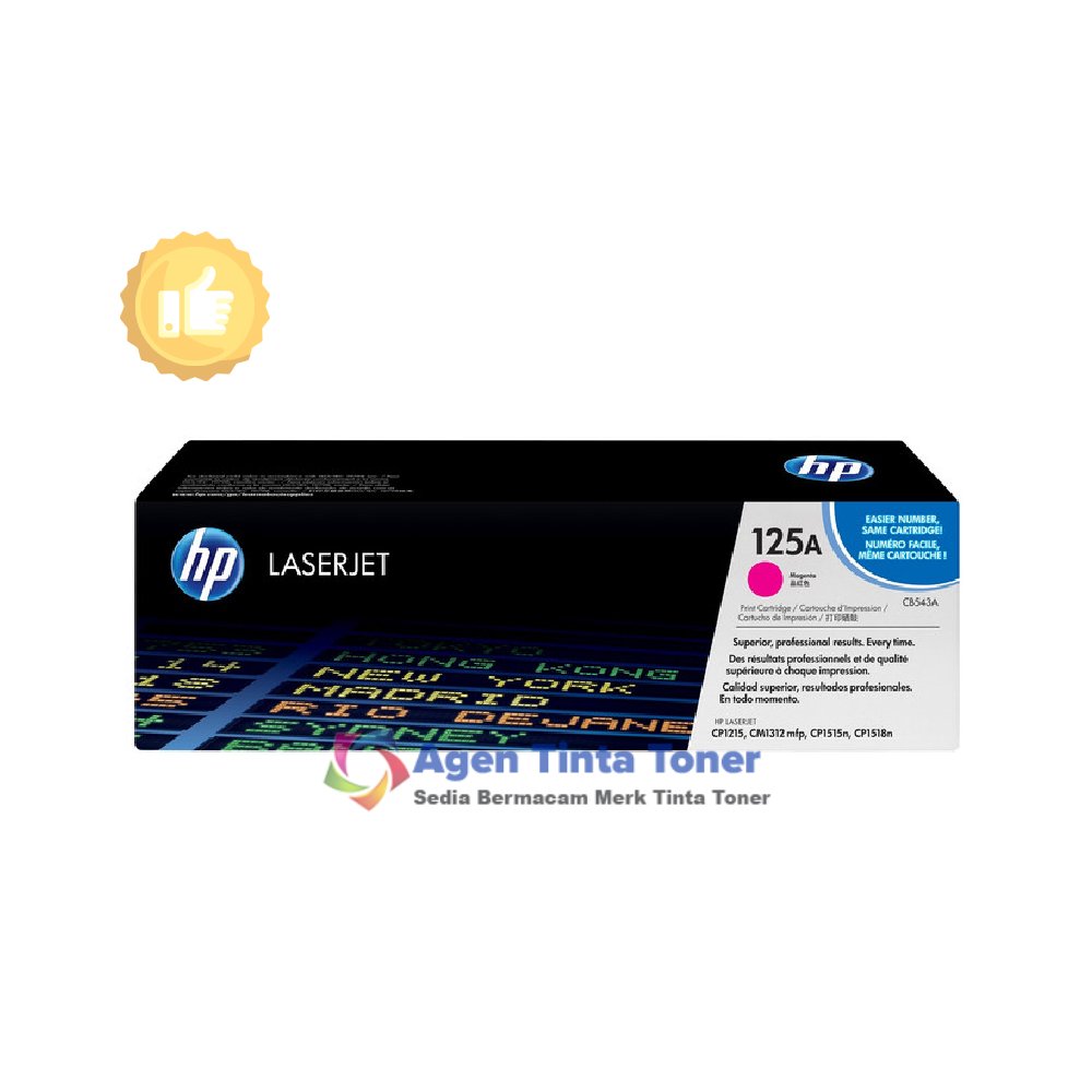 Jual Toner HP Laserjet Magenta 125A CB543A Berkualitas 